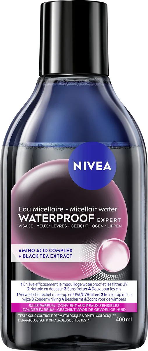 NIVEA 0% Residu Micellair Water Waterproof 400 ml