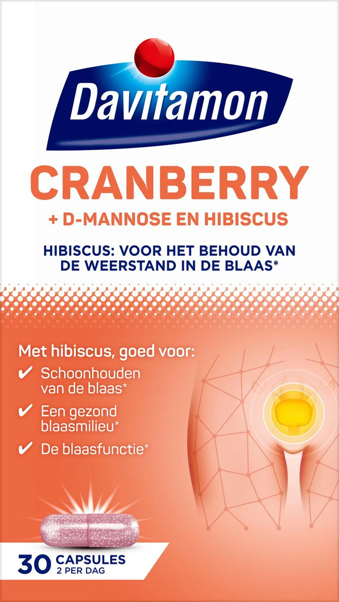 Davitamon Cranberry 30 capsules