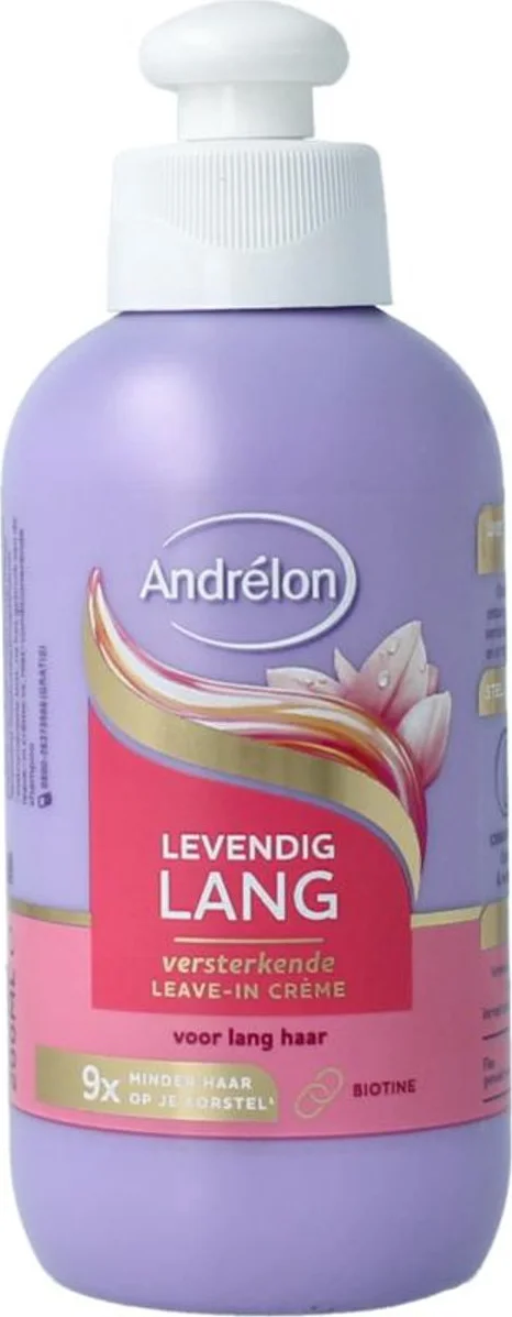 Andrélon Leave-In Creme Levendig Lang 200 ml