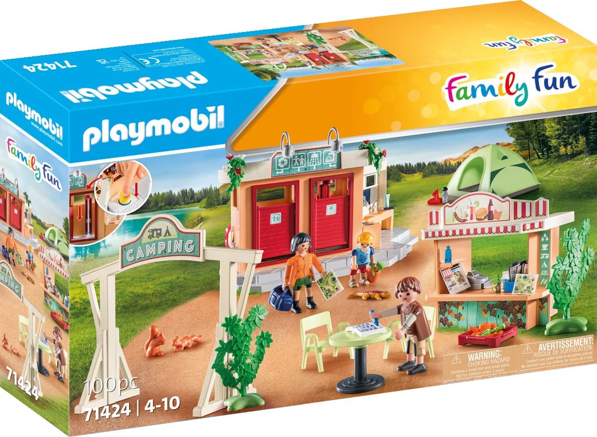 PLAYMOBIL Family Fun Camping - 71424