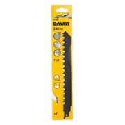 DeWALT DT2420 Reciprozaagblad cellentbeton, rode baksteen, Poroton en vezelcementplaten 240 mm