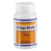 VitOrtho Ginkgo Biloba Extract 60mg Capsules 60VCP