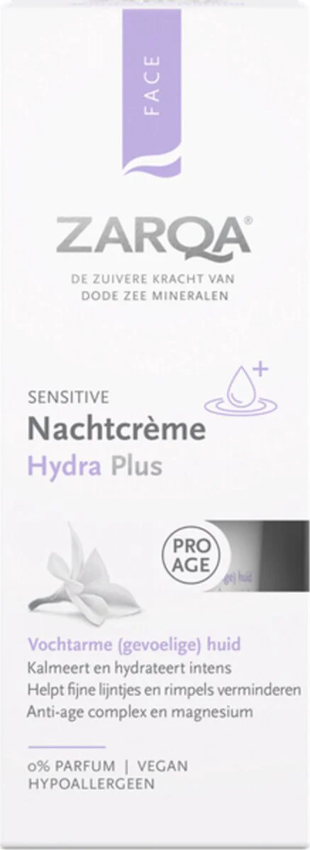 Zarqa Hydra Nachtcrème Plus 50 ml