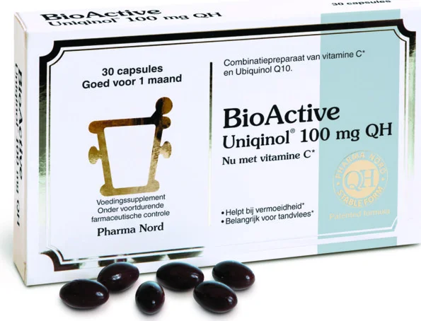 2x Pharma Nord BioActive Uniqinol 100 mg 30 capsules