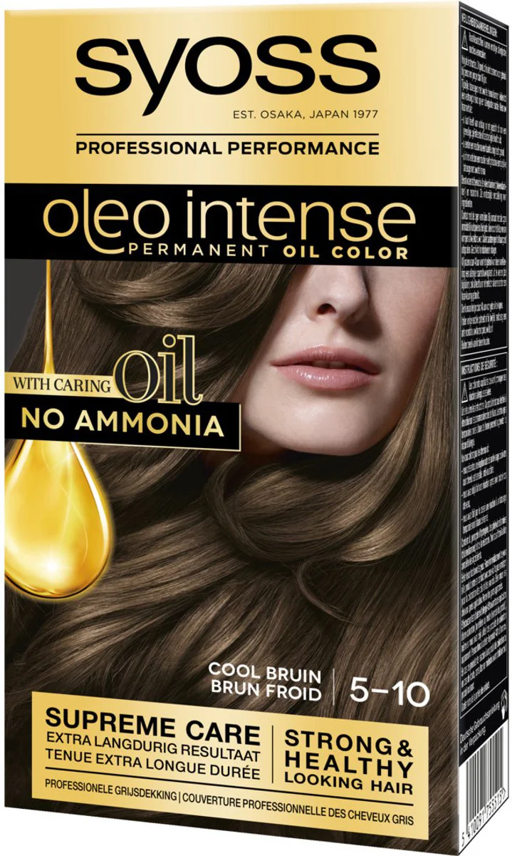 Syoss Oleo Intense Haarverf 5-10 Cool Bruin