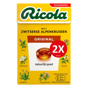 Ricola Keelpastilles Original Suikervrij Duoverpakking 100GR