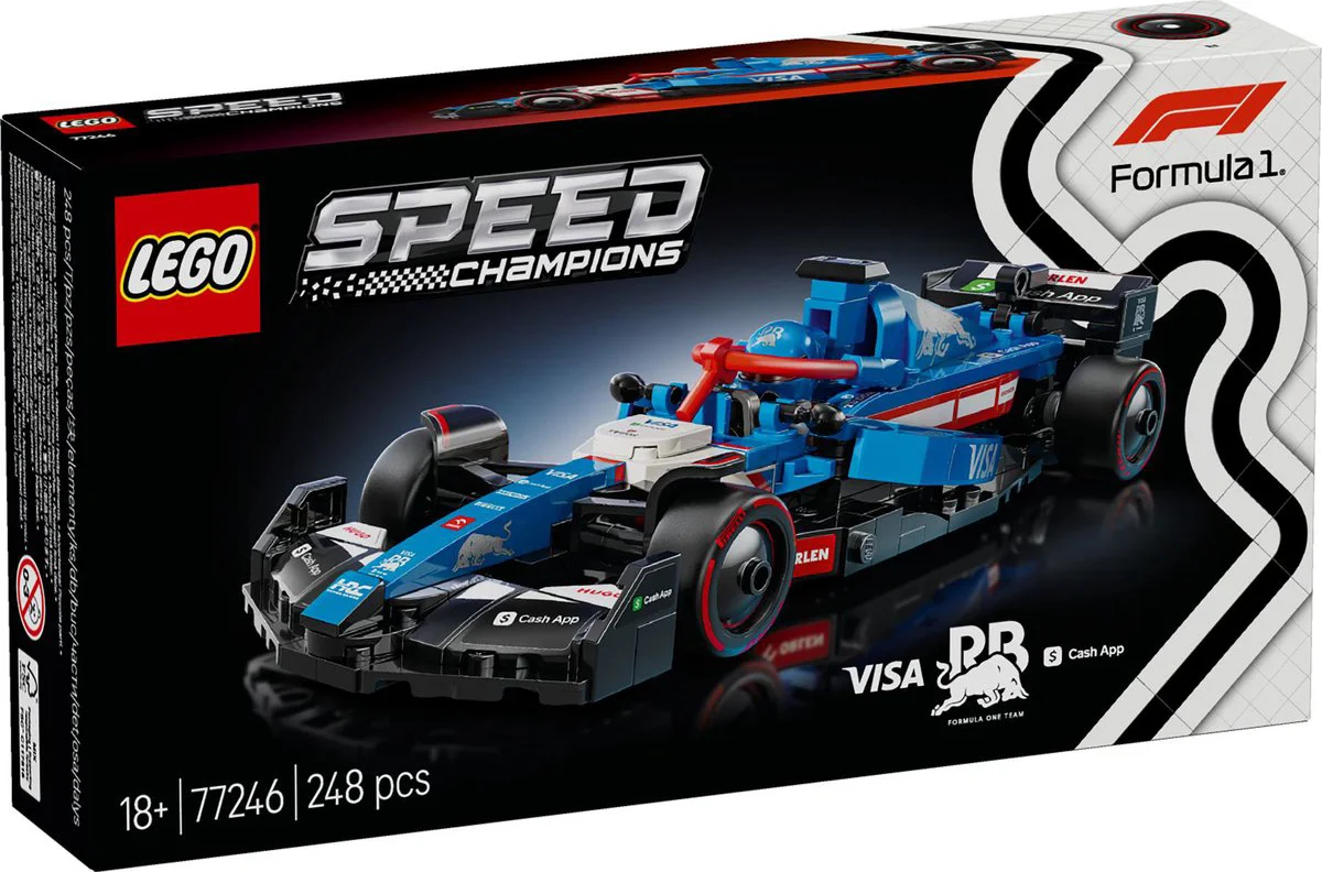 LEGO Speed Champions Visa Cash App RB VCARB 01 F1 racewagen 77246