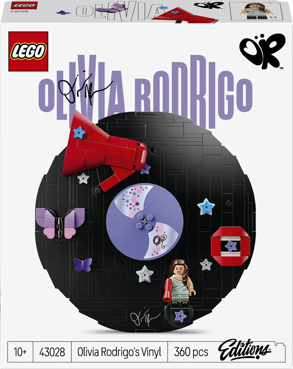 LEGO Editions Olivia Rodrigo's Vinylplaat 43028