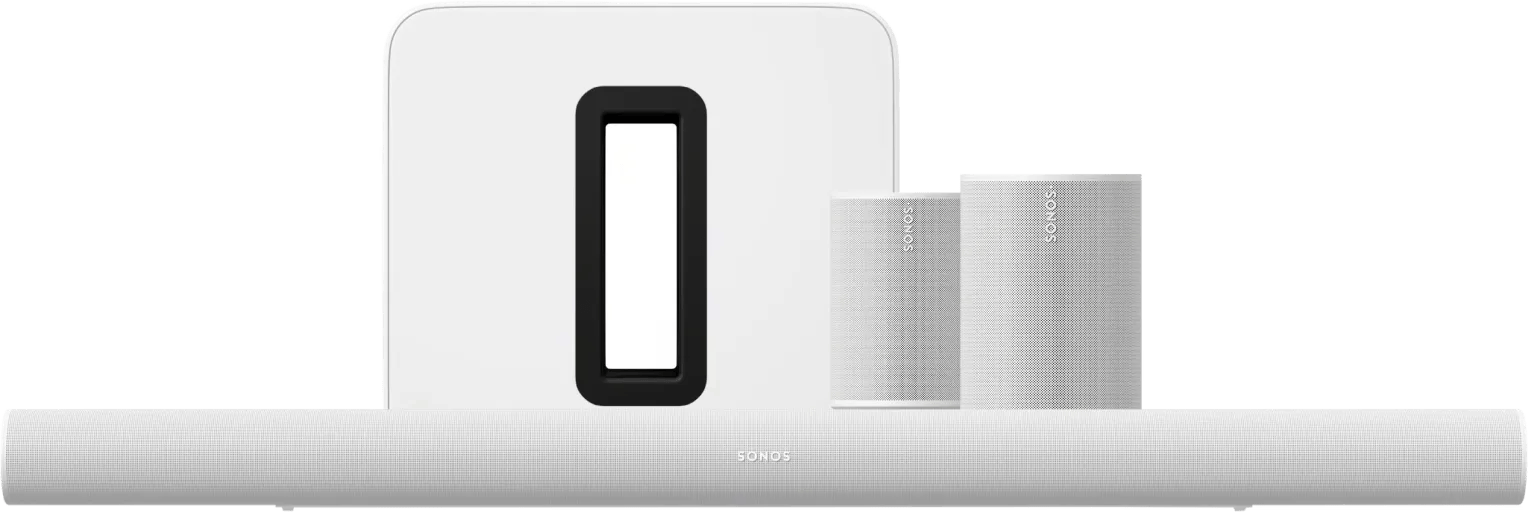 Sonos Arc Ultra Wit + Era 100 SL Home Cinema Set Wit