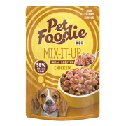 16x PetFoodie Hondenvoer Nat Mix-It-Up Kip 60 gr