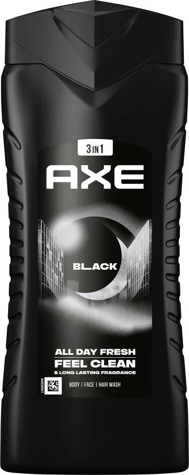 Axe 3in1 Douchegel Black 400 ml