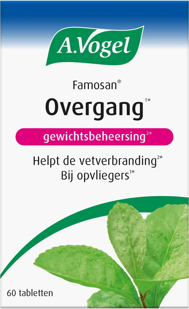 A.Vogel Famosan Overgang Gewichtsbeheersing* Tabletten 60TB