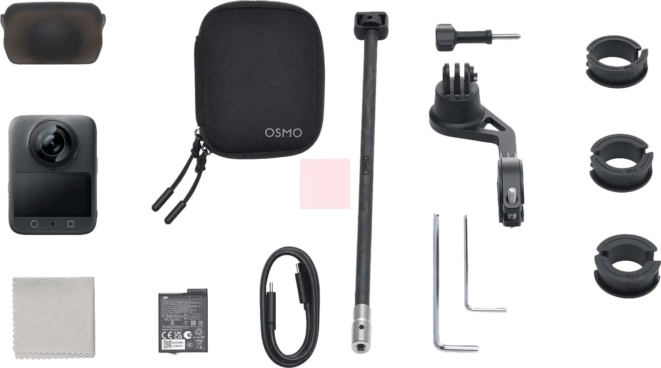 DJI Osmo 360 Motor- en Fiets Combo