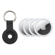 Apple AirTag 2 (4-Pack) + BlueBuilt Apple AirTag Sleutelhanger