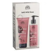 Urtekram Dare To Dream Body Wash & Body Lotion Soft Wild Rose Giftset