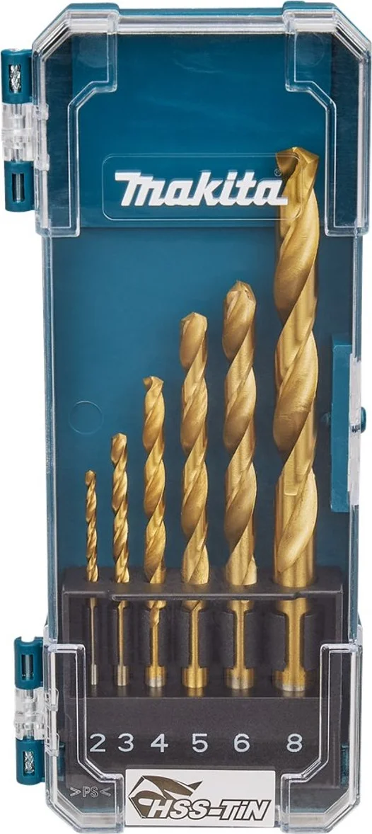 Makita D-72833 Metaalboorset 6-delig