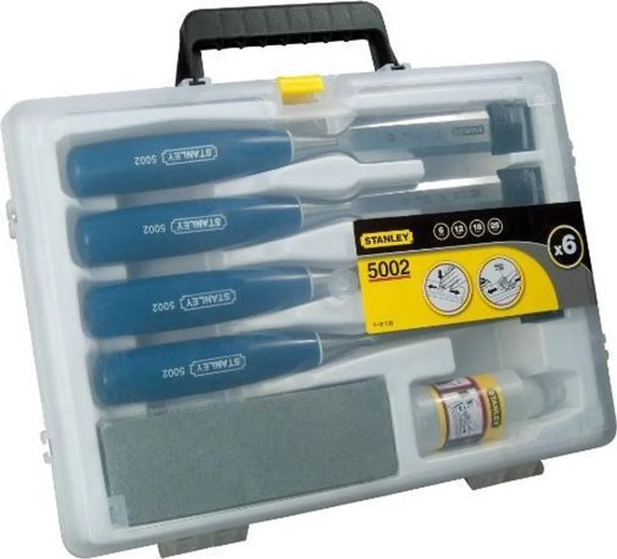 Stanley 0-16-130 Steekbeitelset Basic 6-delig