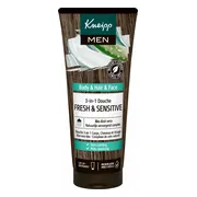 3x Kneipp Douche Men 3-in-1 Fresh & Sensitive 200 ml