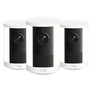 Ring Spotlight Camera 2e Generatie Stekker Wit 3-Pack