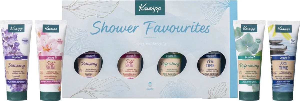 Kneipp Luxe Geschenkset Shower Favourites 4 stuks