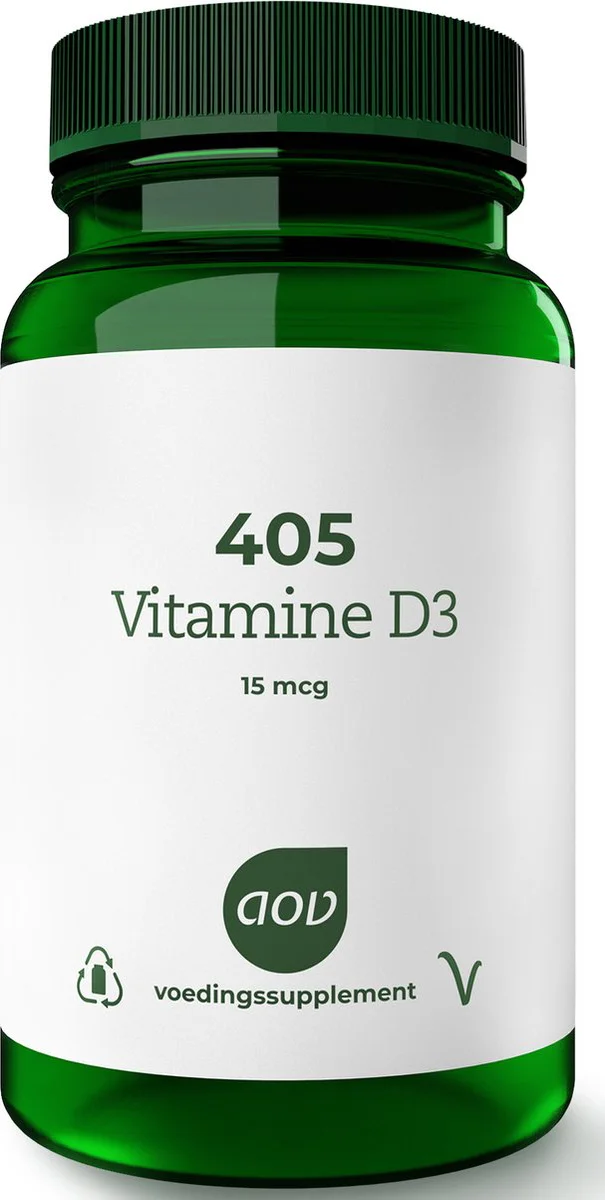 AOV 405 Vitamine D3 (15 mcg) 180 tabletten
