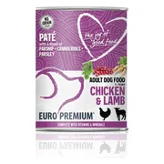 Euro-Premium Paté Adult Hondenvoer Nat Chicken & Lamb 400 gr