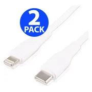 2x USB C Oplader Kabel - Geschikt voor Apple iPad, iPhone met Lightning naar USB-C Oplaadkabel - 2 Meter