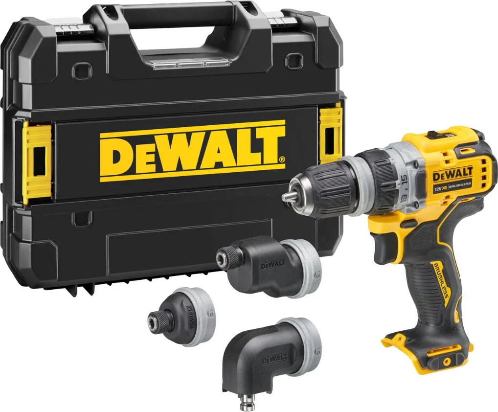 DeWALT DCD703NT Multi-head Accu Schroefboormachine 12V XR Basic Body in TSTAK