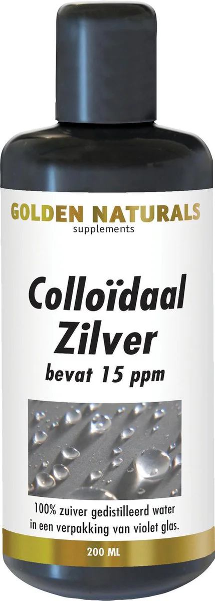 Golden Naturals Colloidaal Zilver 200ML