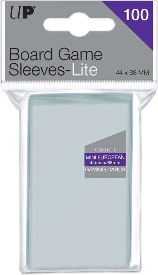 Ultra Pro Sleeves: Lite Mini European 44x68mm