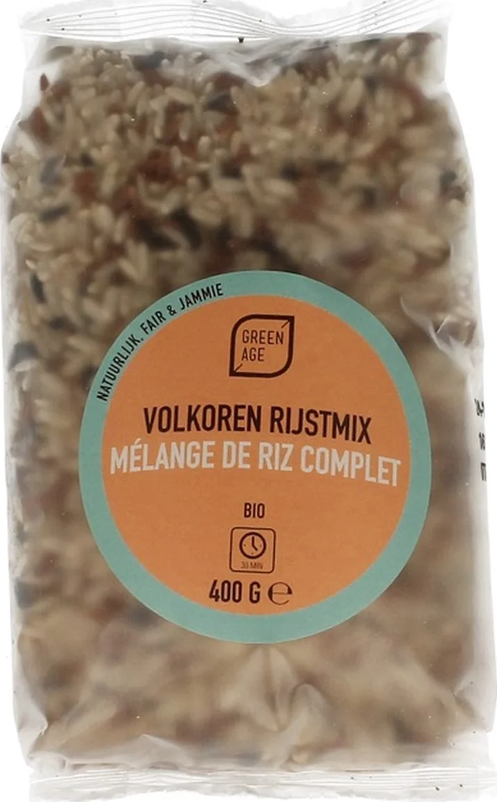 Green Age Volkoren Rijstmix 400GR