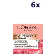 6x L'Oréal Age Perfect Golden Age Dagcreme 50 ml