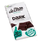 De Bron Suikervrije Tablet Dark Chocolate 75GR