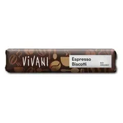 Vivani Chocoladereep Espresso Biscotti 40GR