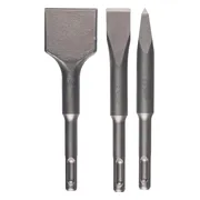 Bosch Professional Korte Beitelset SDS-Plus 140 mm 3-delig - 2608690180