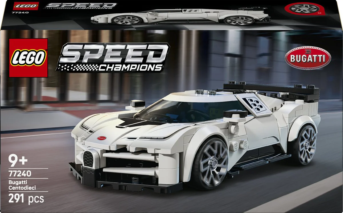 LEGO Speed Champions Bugatti Centodieci hyper sportauto 77240