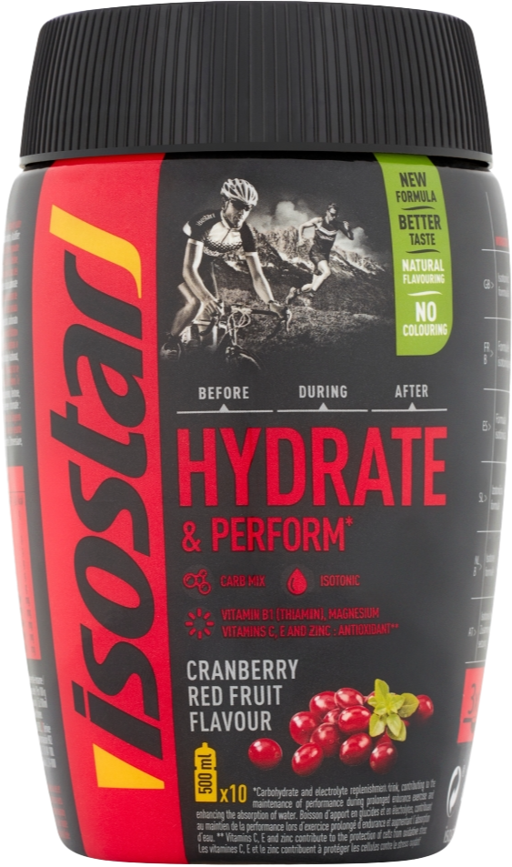 Isostar Hydrate & Perform Cranberry Poeder 400GR