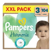 Pampers Harmonie Luiers Maat 3 (6-10kg) 104 stuks