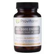 Proviform Vitamine B12 5000 mcg Energy Zuigtabletten 60ZTB