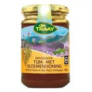 De Traay Tijm- en Bloemenhoning Biologisch 350GR