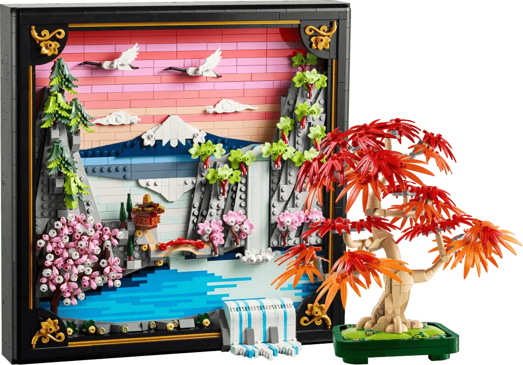 LEGO Japanse Natuur Set 31218 + 10348