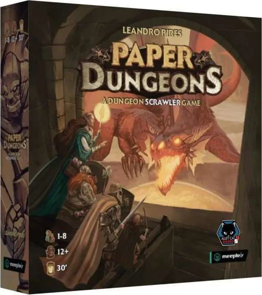 Paper Dungeons A Dungeon Scrawler Game