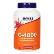 NOW C-1000 Rozenbottel & Bioflavonoïden Tabletten 250TB