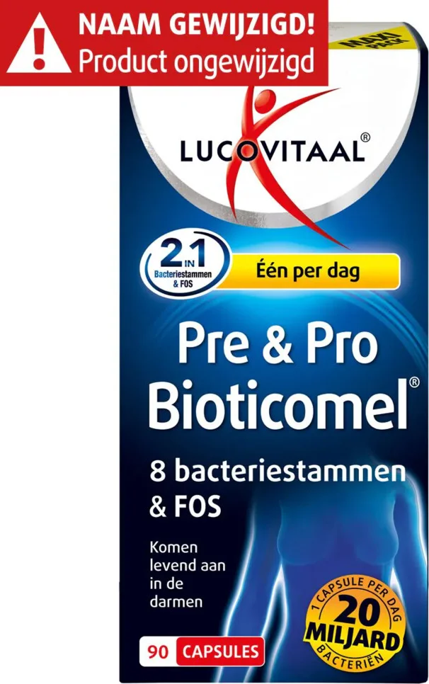 2x Lucovitaal Pre- Pro- Post Biotica 30 capsules