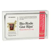 Pharma Nord Bio-Rode Gist Rijst Tabletten 60TB