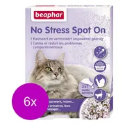 6x Beaphar No Stress Kat Spot On 3 pipetten