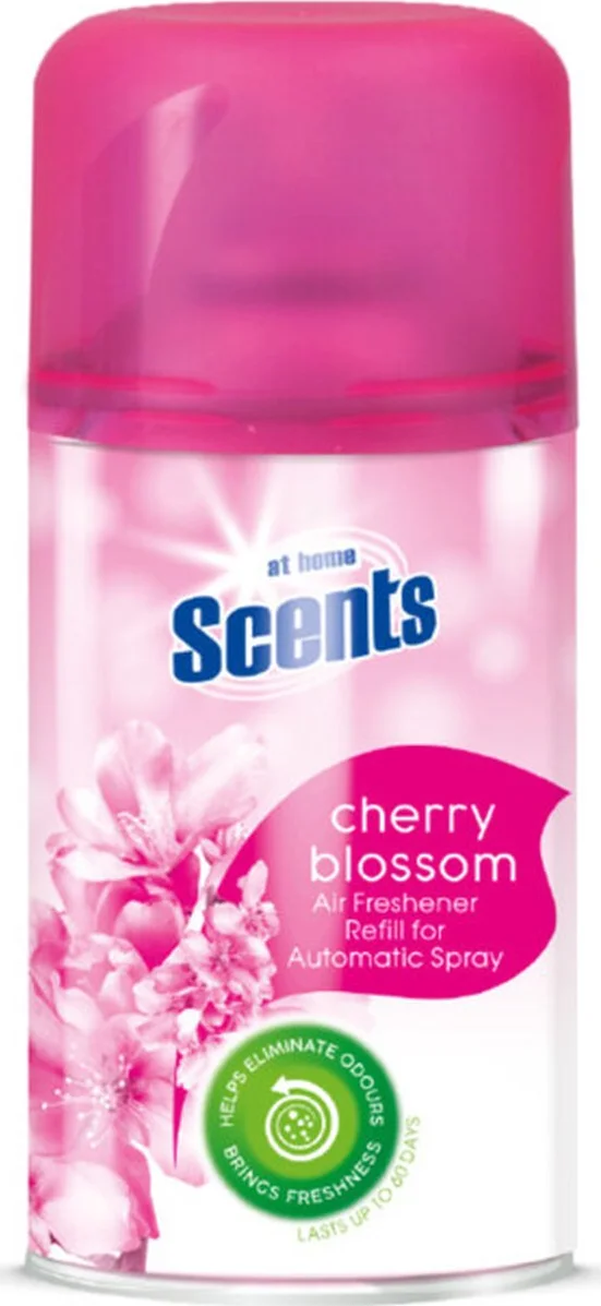 12x At Home Automatische Spray Navulling Kersenbloesem 250 ml