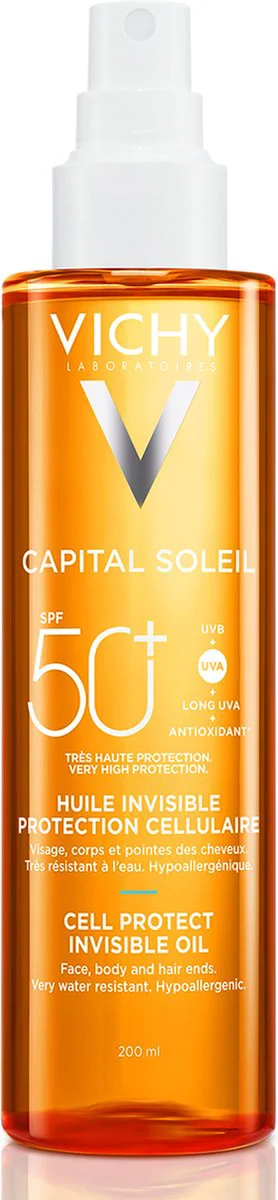 Vichy Capital Cell Protect Invisible Oil SPF50+ 200ML