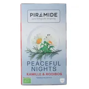 Piramide Peaceful Nights Kamille & Rooibos Thee 20ZK