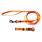 Karlie Halsband met lijn (Oranje)